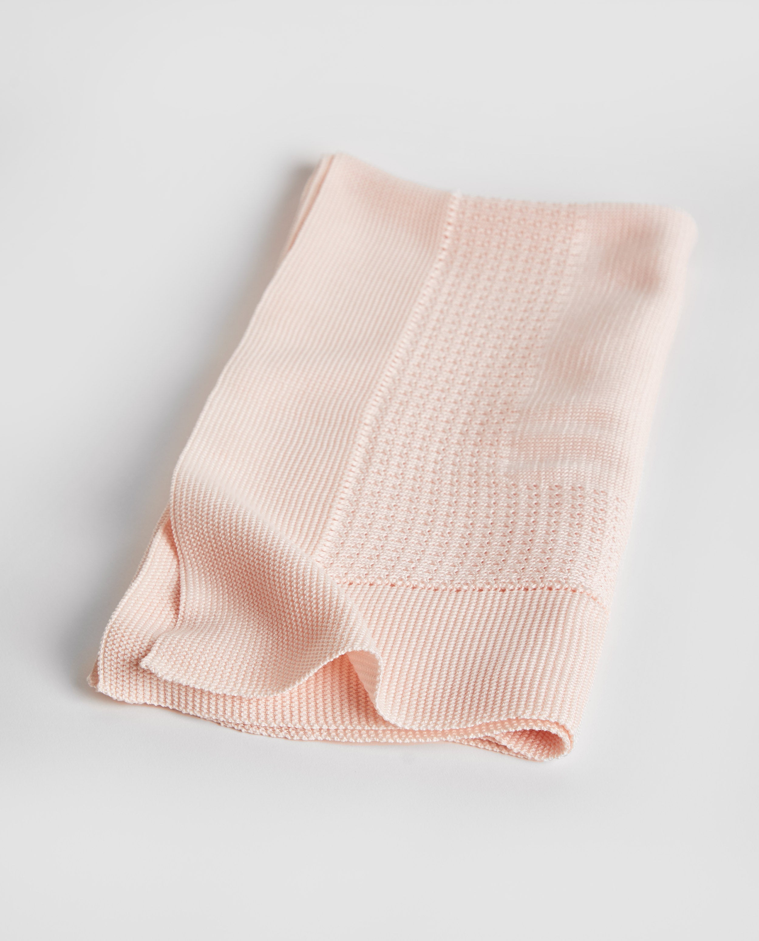 Pink Cotton Pearl Shawl