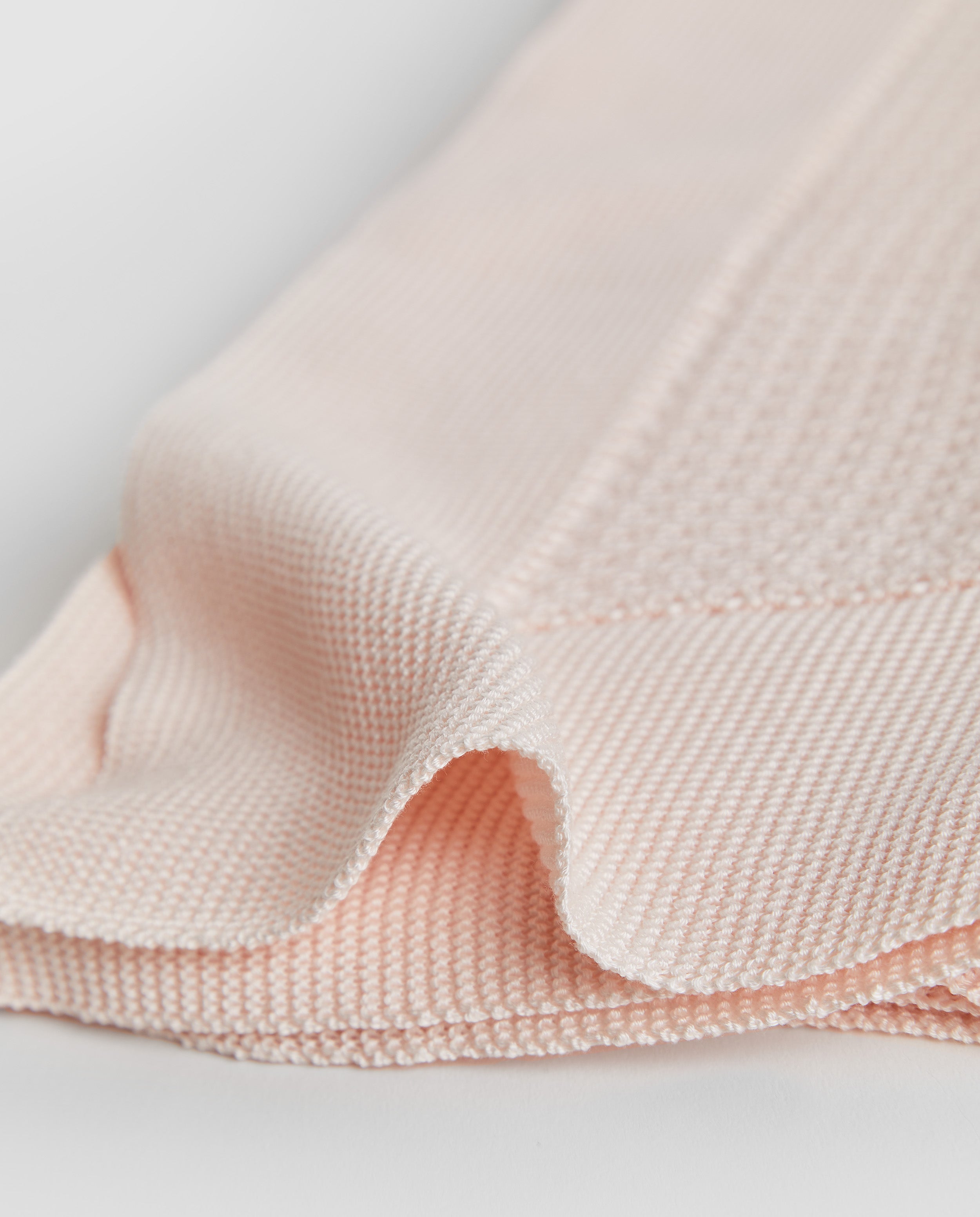 Pink Cotton Pearl Shawl