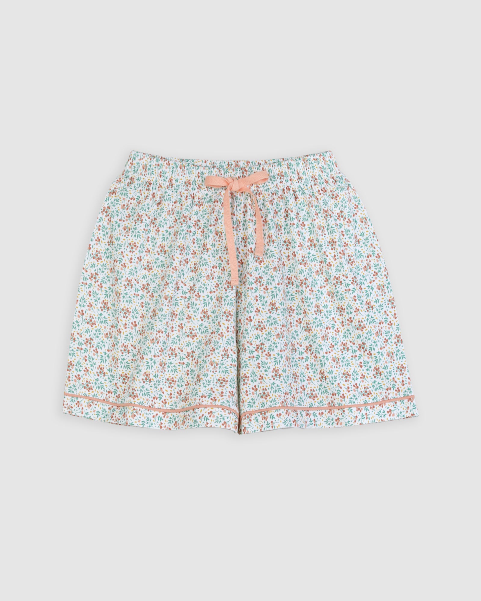 Pijama Mujer Flores Corto