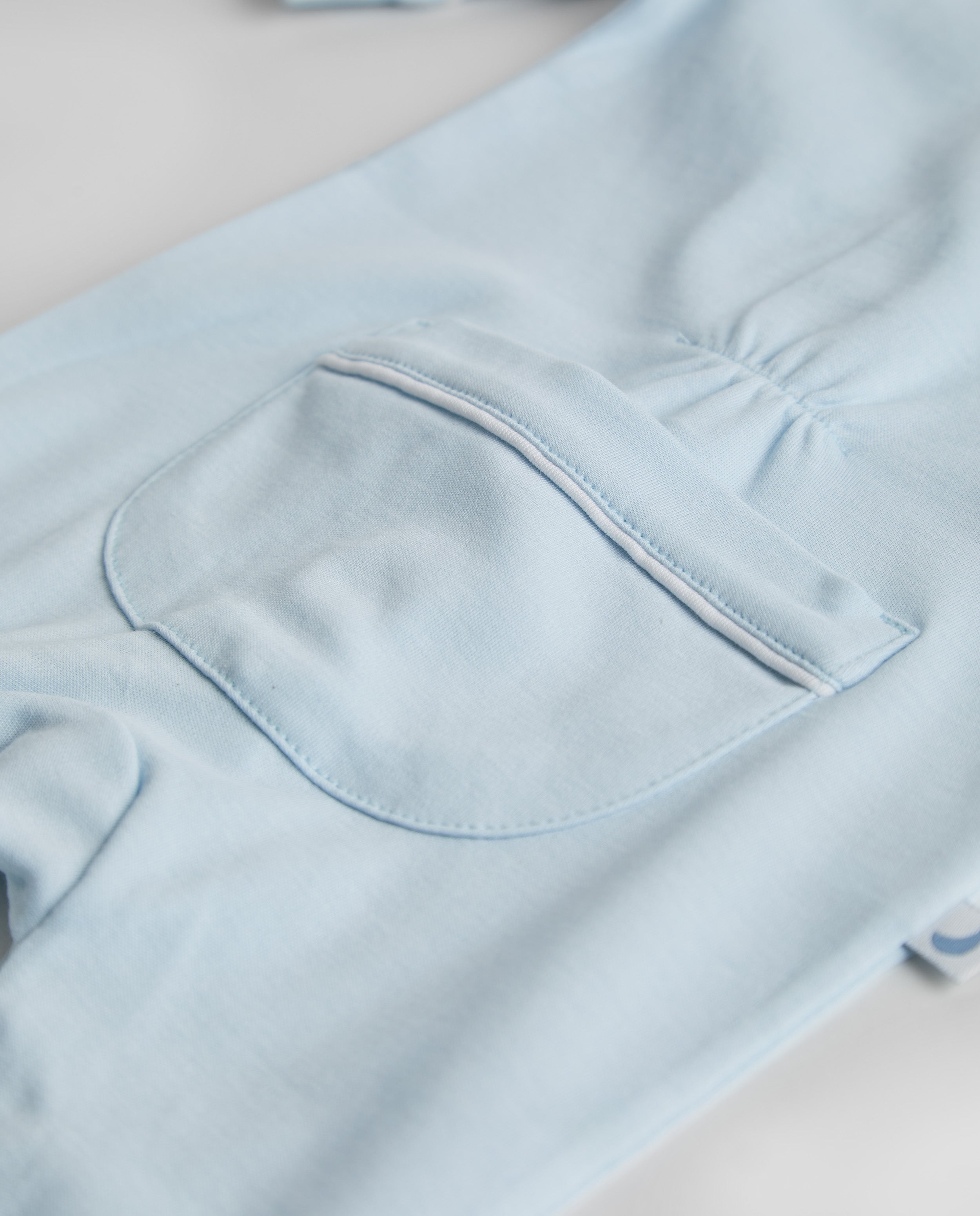 Pijama Bebé Camisero Azul