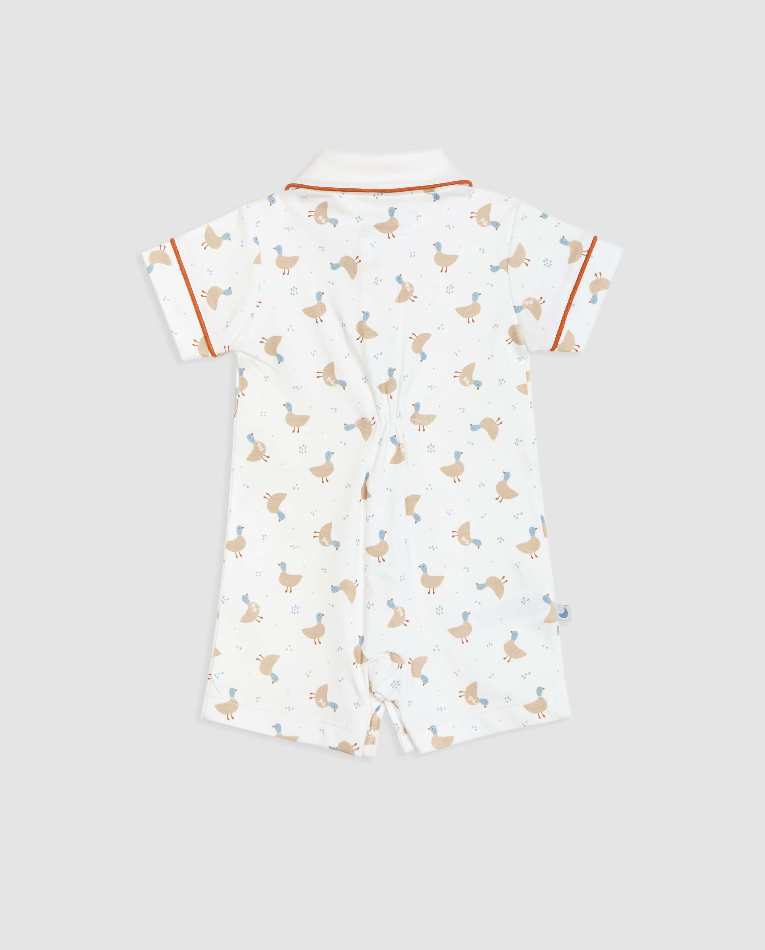 Pyjama bébé chemise canards court