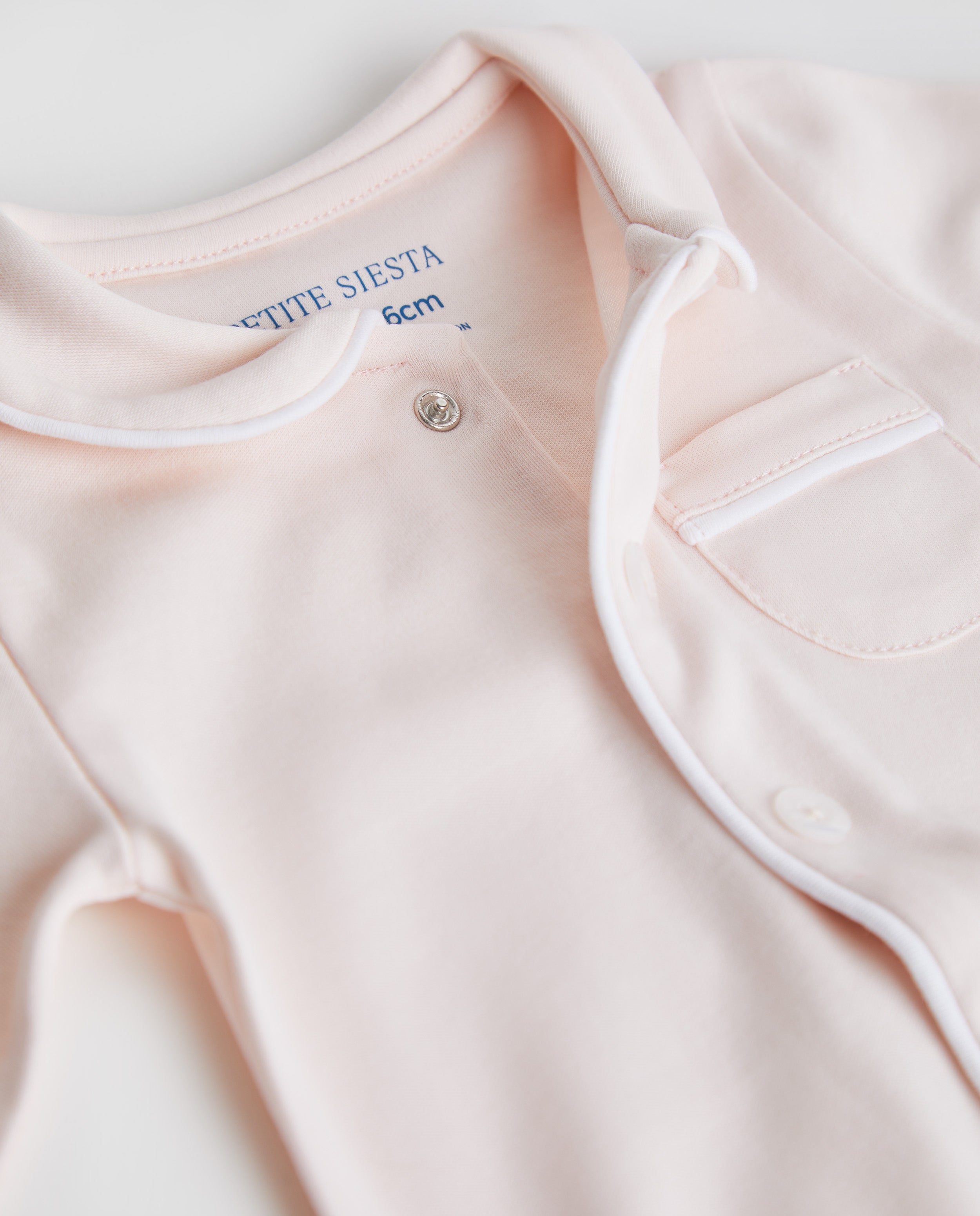 Pijama Bebé Camisero Rosa