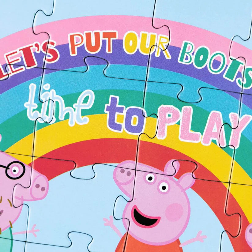 Puzzle arc-en-ciel Peppa Pig (30 pièces)