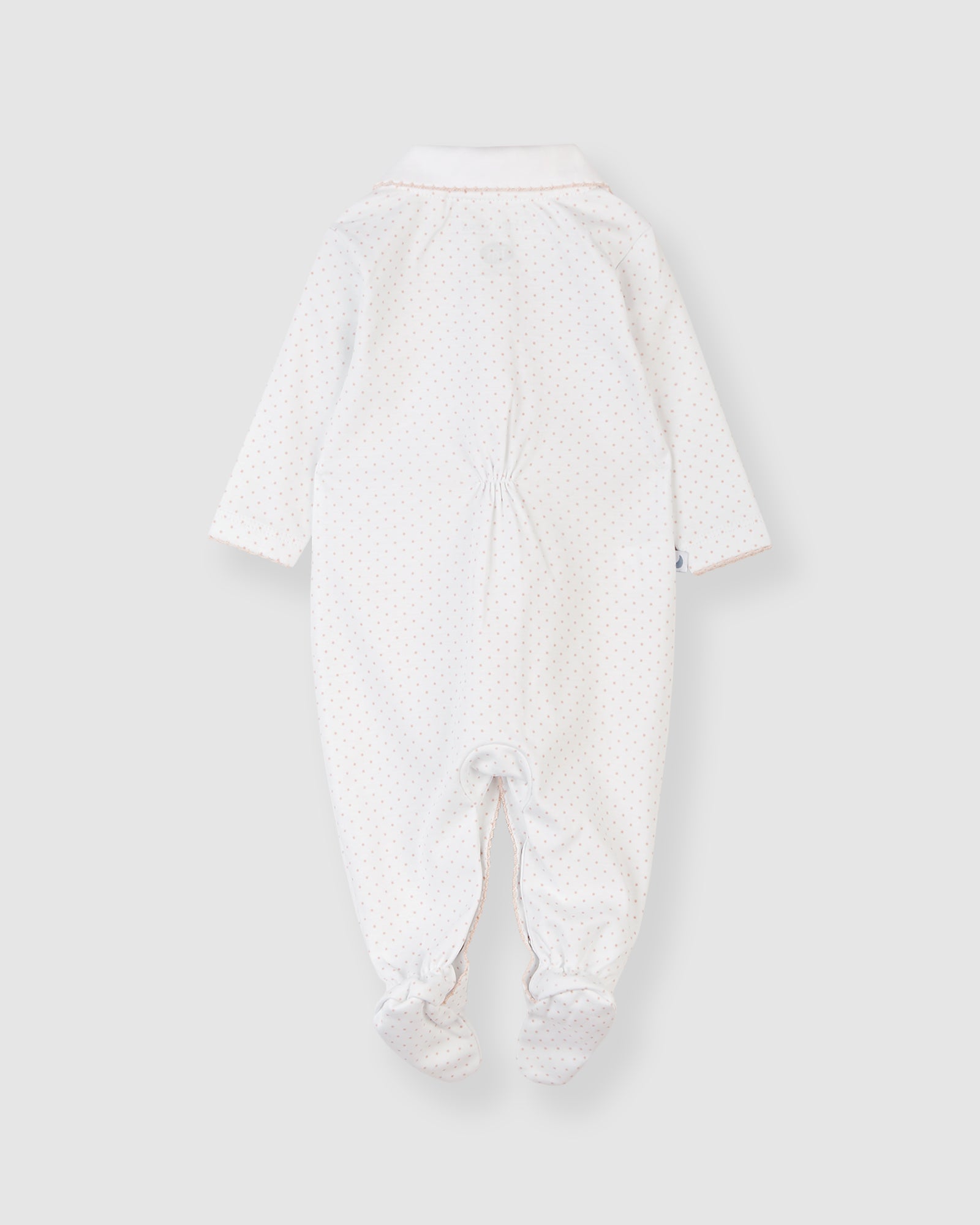 Pijama Bebé Puntos Rosas