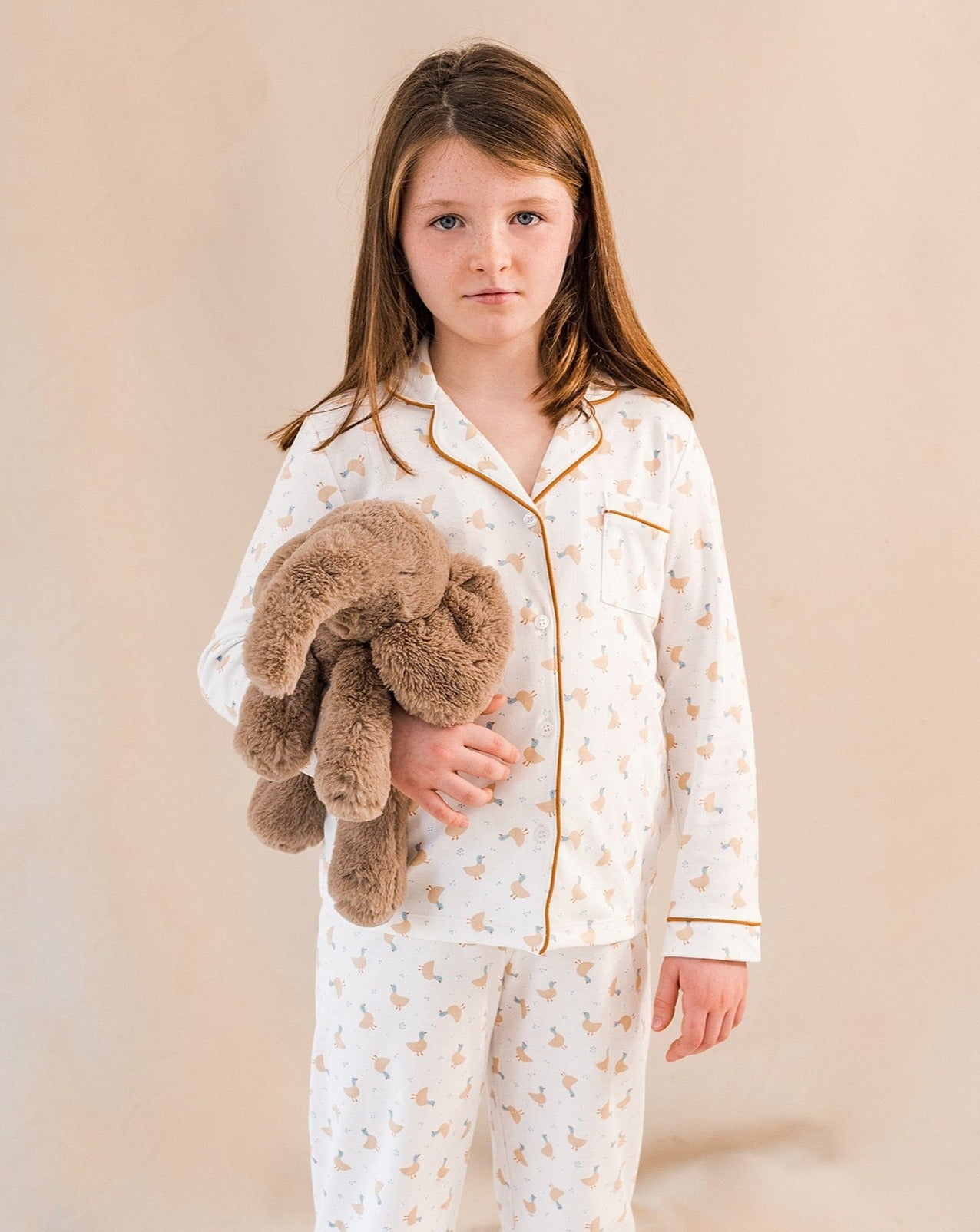 Kids Duck Shirt Pajamas