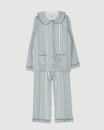 Pijama Kids Camisero Rayas Deep Blue