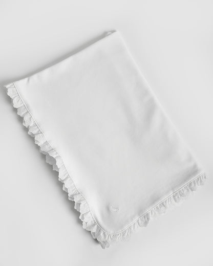Bande brodée pour emmailloter bébé