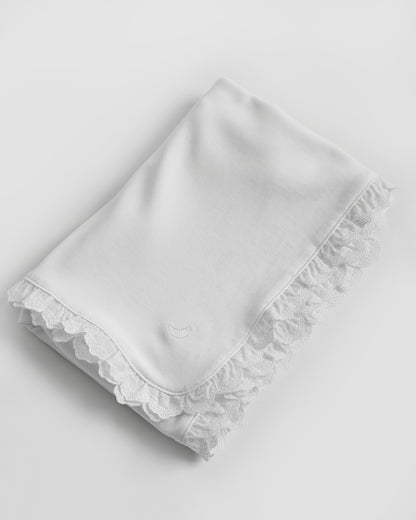 Bande brodée pour emmailloter bébé