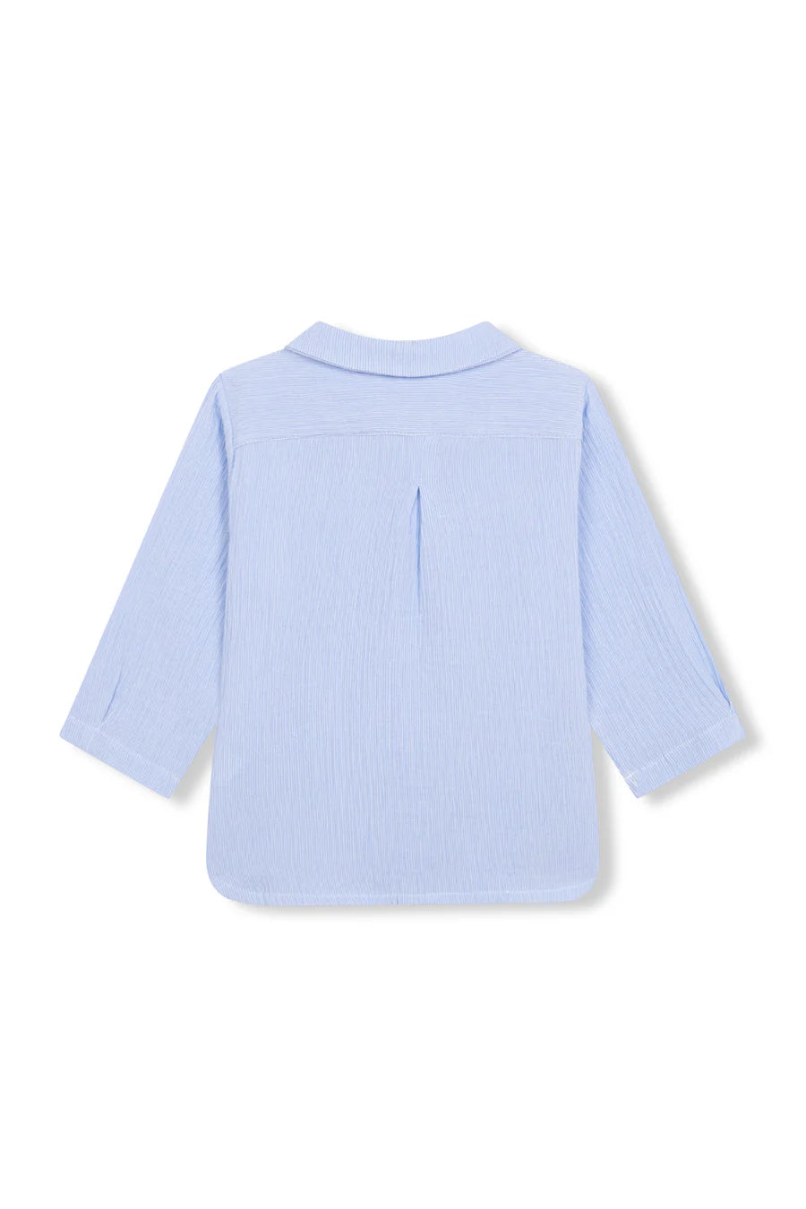 Chemise bleue à col rond Millerighe