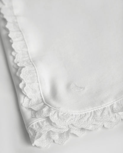 Bande brodée pour emmailloter bébé