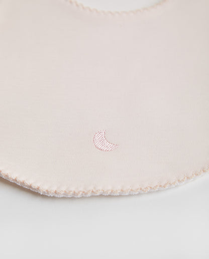 Bavoir rose