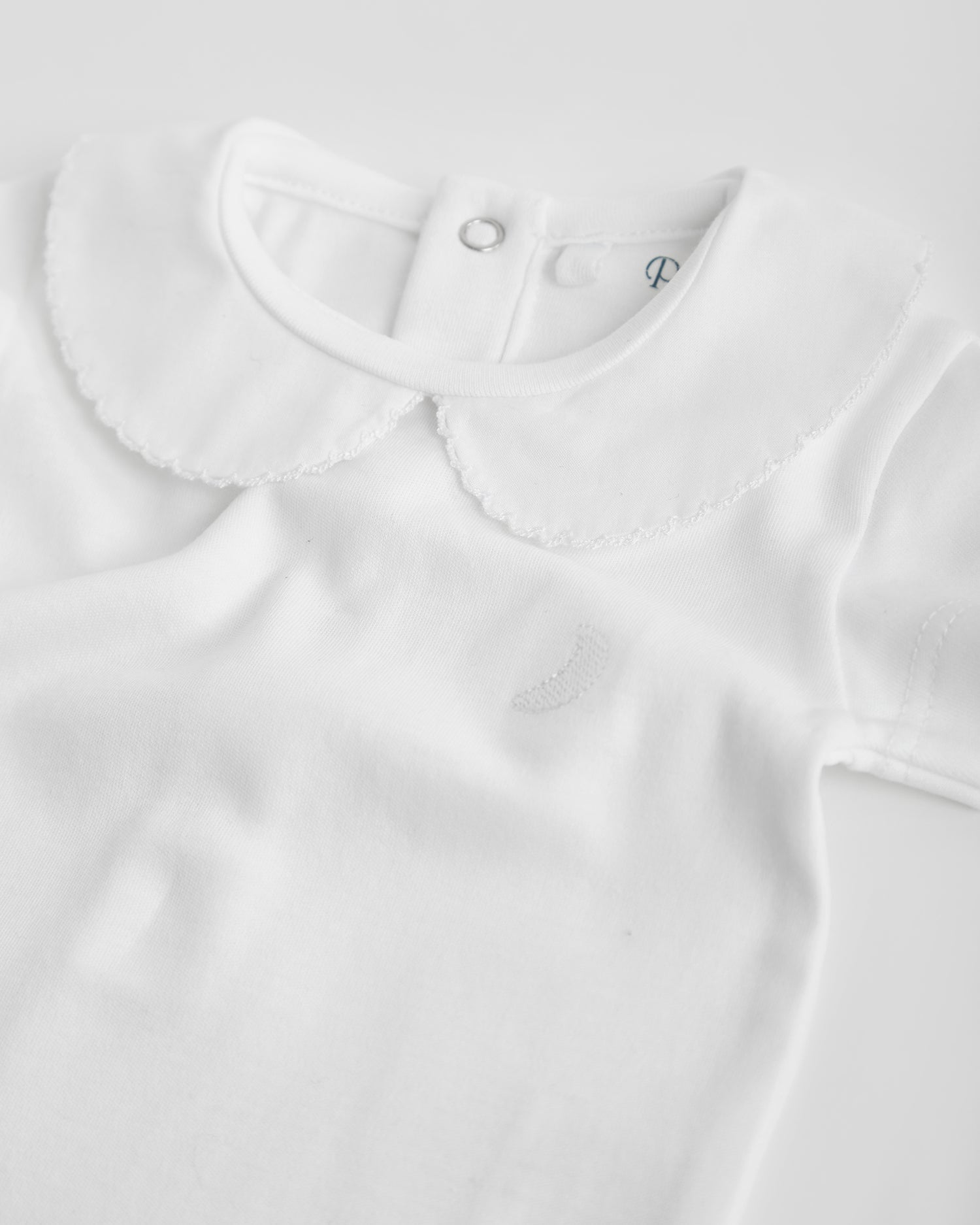 Body Blanco Cuellos Manga Corta