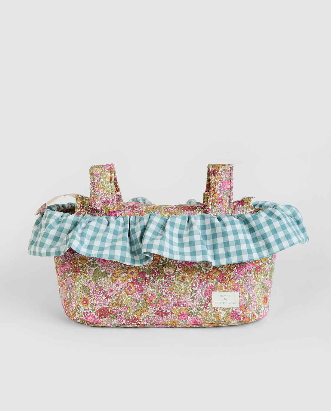 Bolsa Mini Liberty Annie &amp; Volantes Vichy Menta