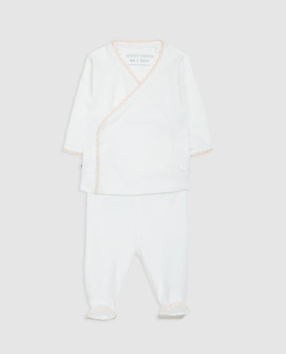 Conjunto Crochet Rosa