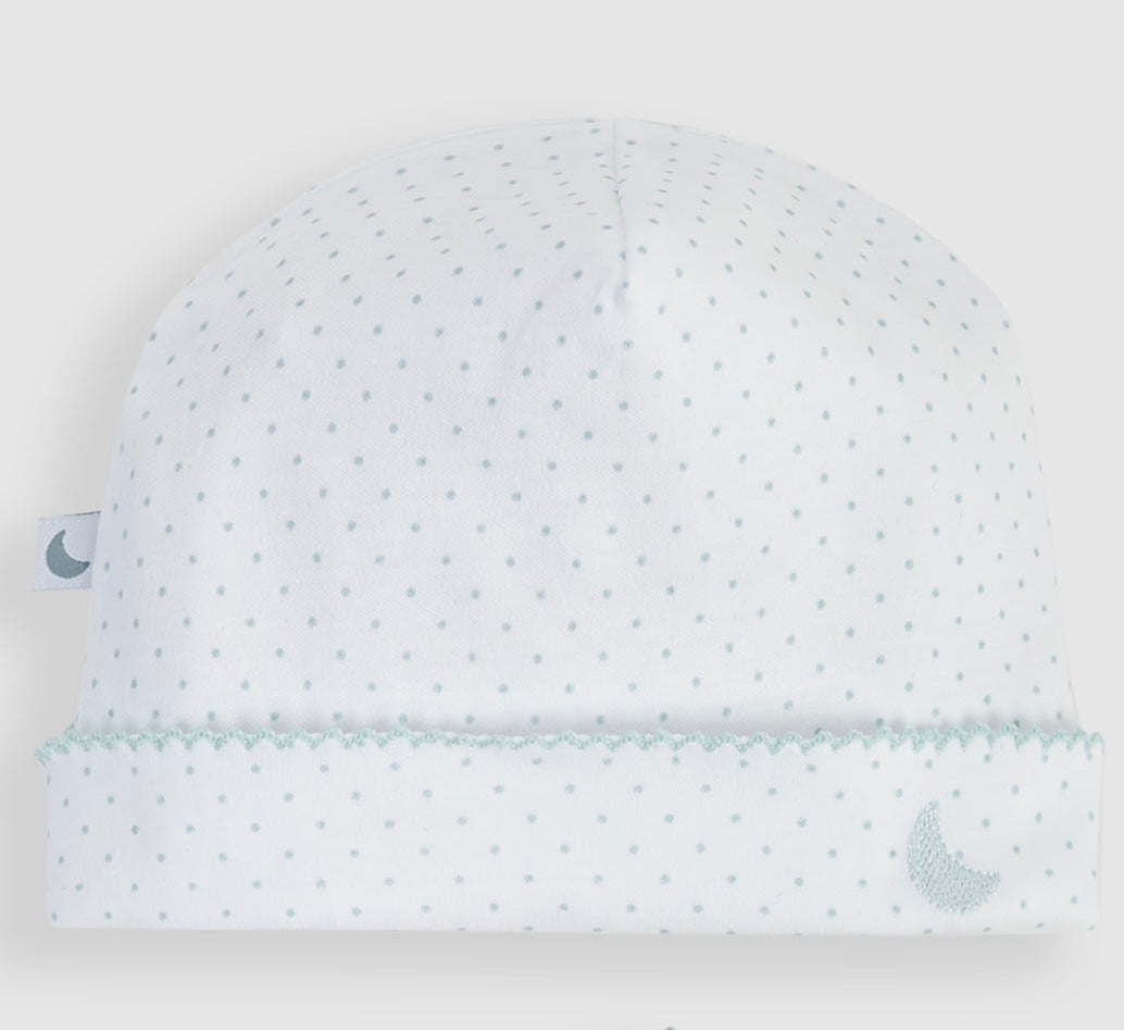 Gorrito Bebé Puntos Azules