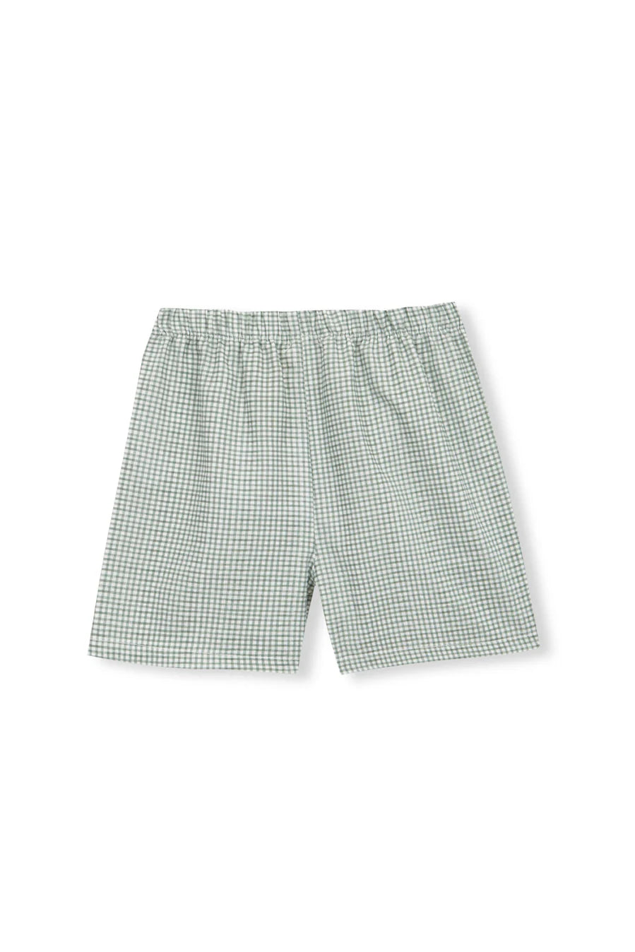Green Vichy Shorts