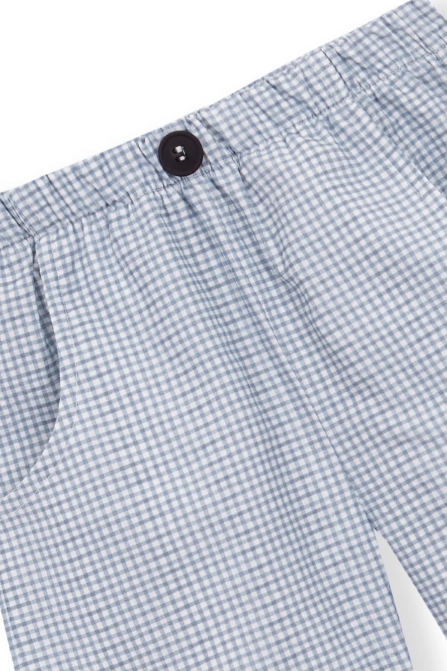 Blue Vichy Shorts