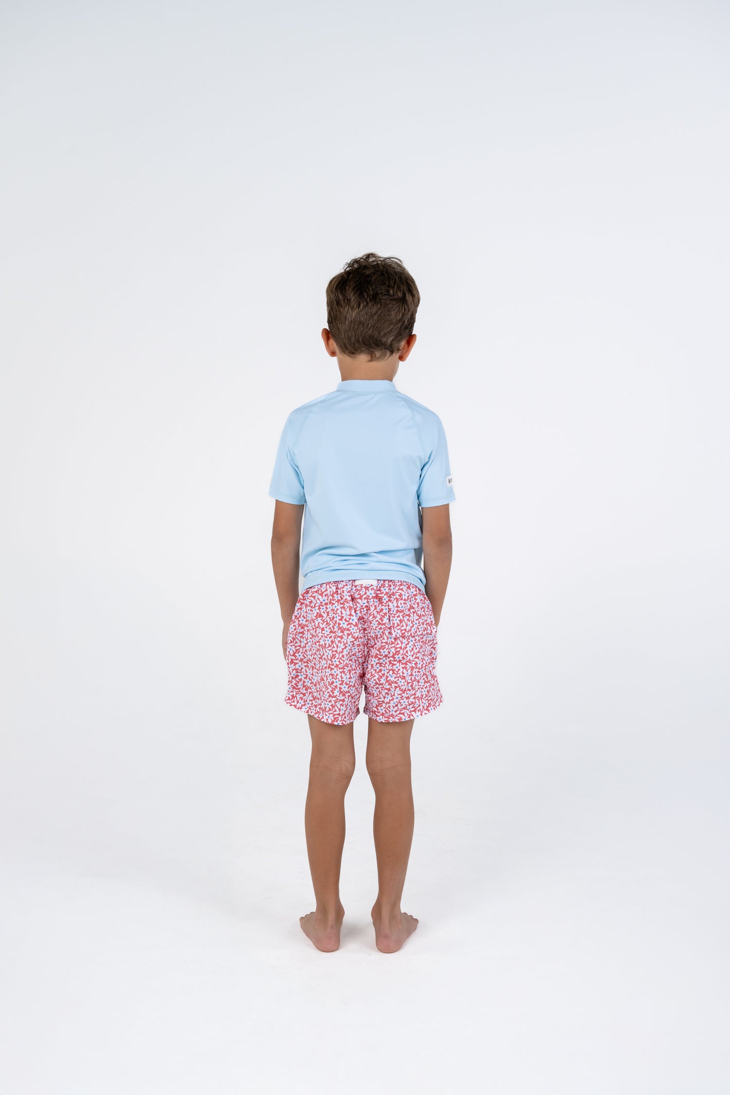 T-shirt anti-UV pour enfant, manches courtes