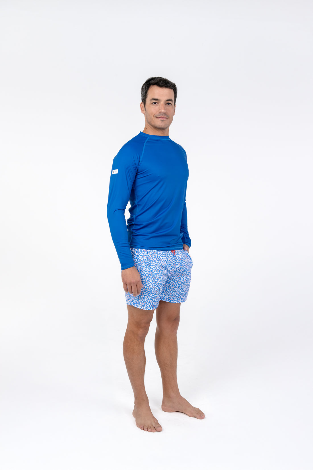 T-shirt anti-UV à manches longues pour homme