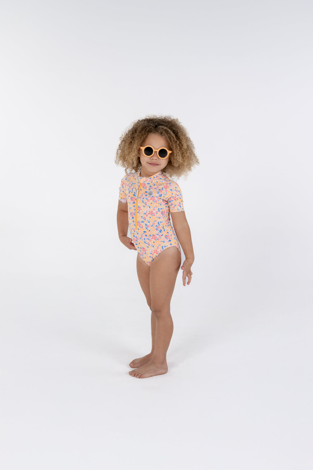 Maillot de bain à manches courtes pour fille