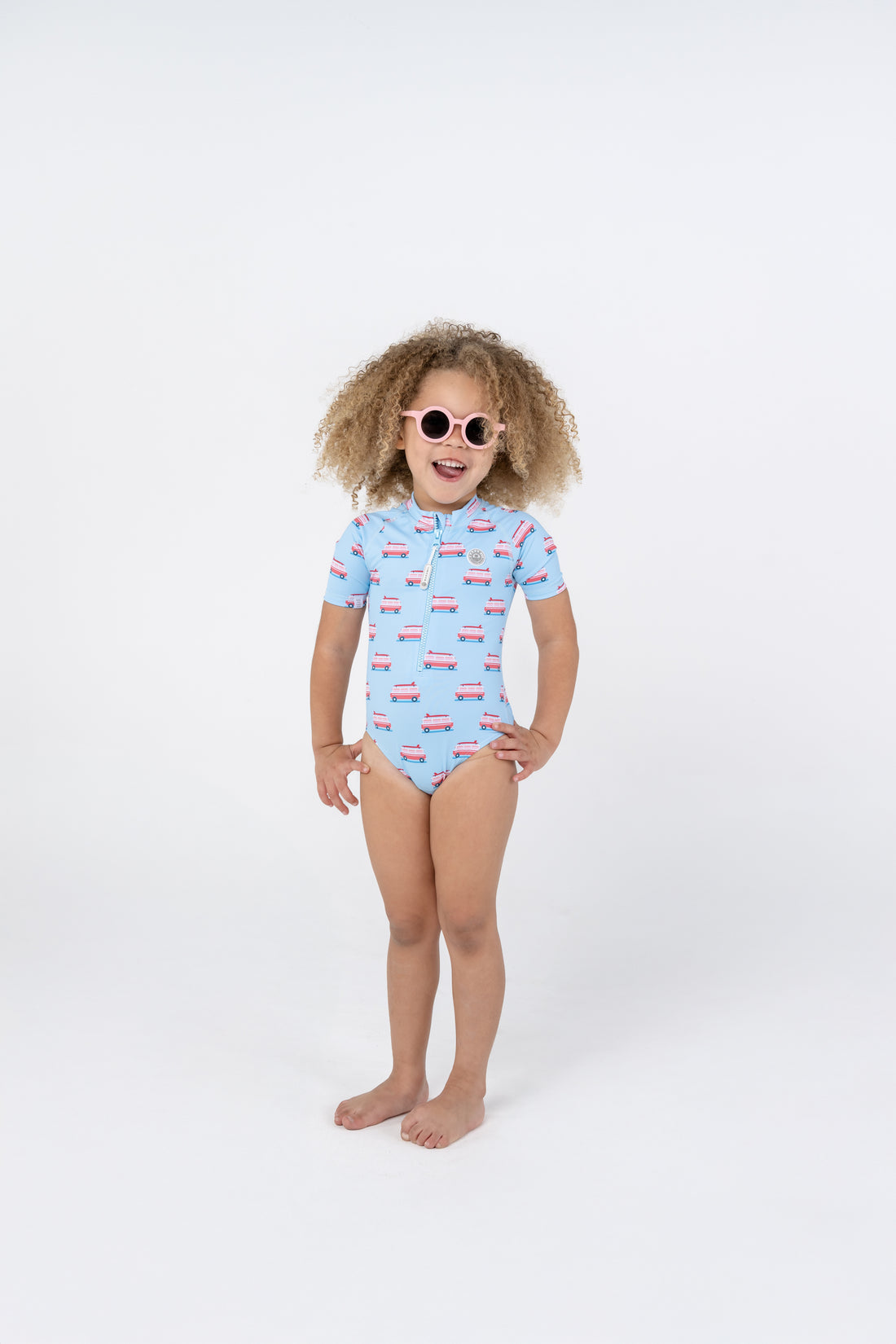 Maillot de bain à manches courtes pour fille
