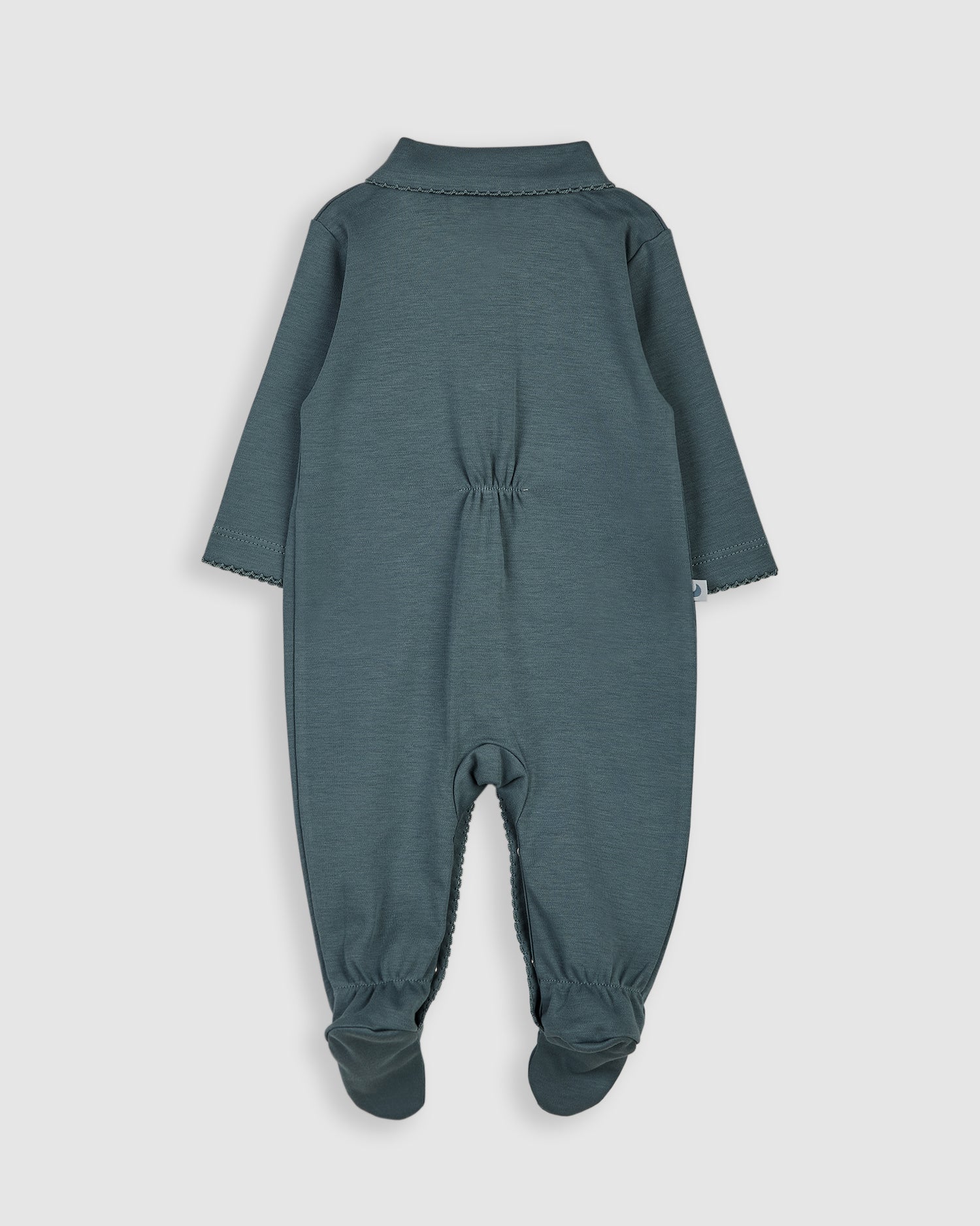 Deep Blue Baby Pajamas