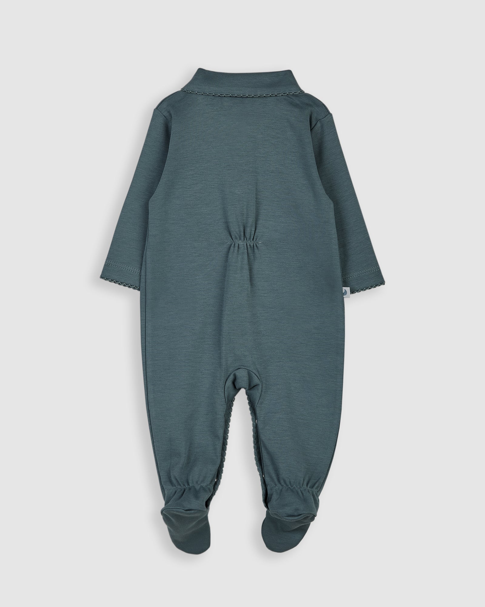 Deep Blue Baby Pajamas