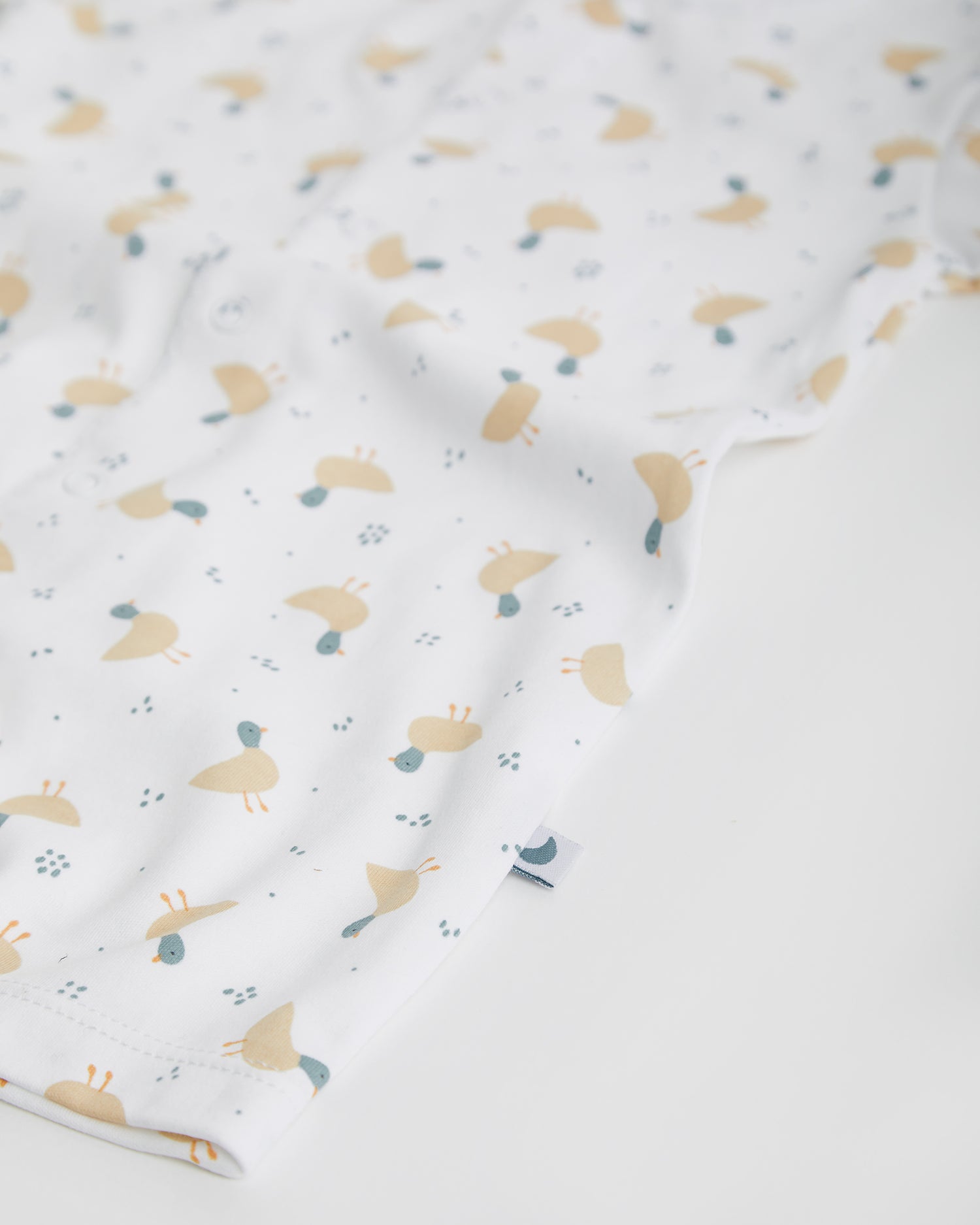 Pijama Bebé Patos Corto