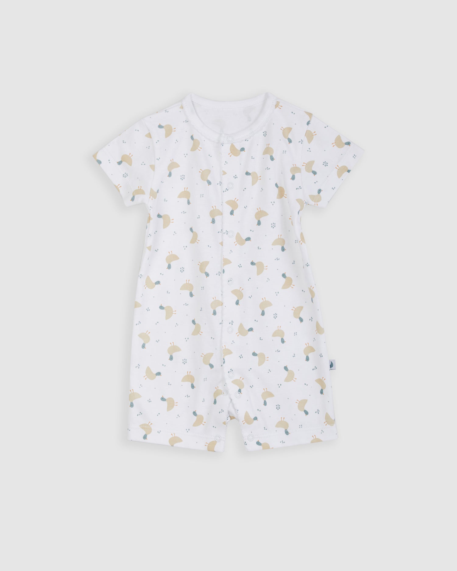Pijama Bebé Patos Corto