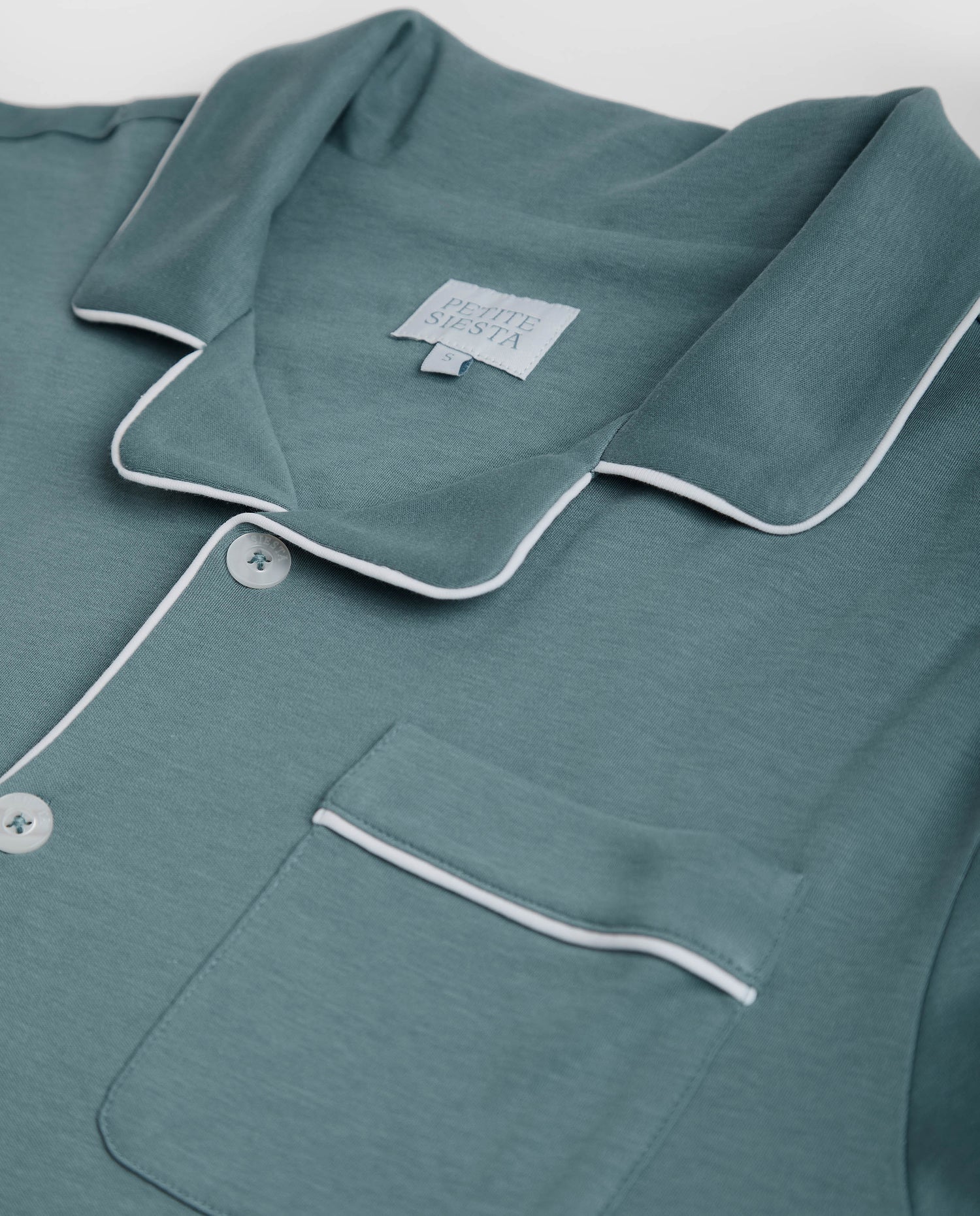 Pyjama chemise bleu foncé pour homme