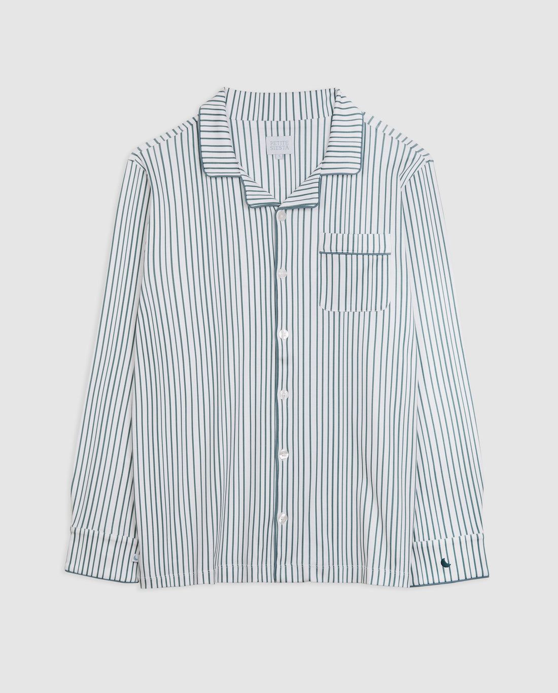 Pijama Hombre Camisero Rayas Deep Blue