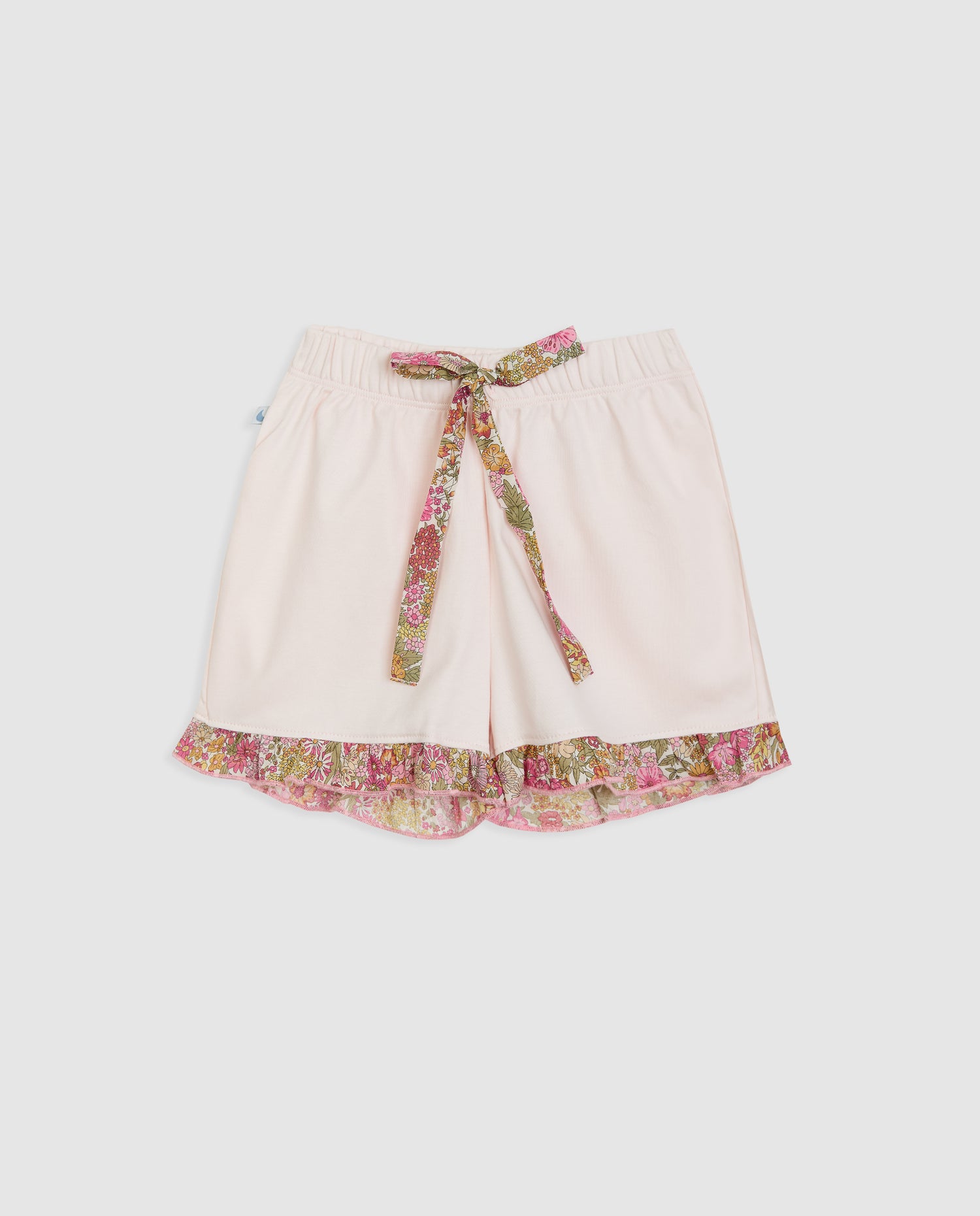 Pyjama court à volants Liberty Annie pour fille