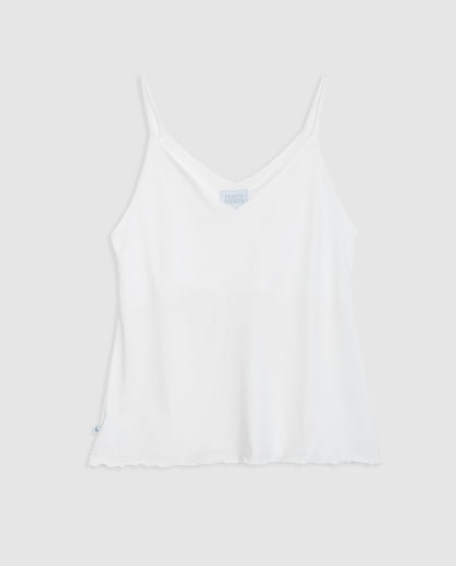 Pijama Mujer Tirantes Blanco Corto
