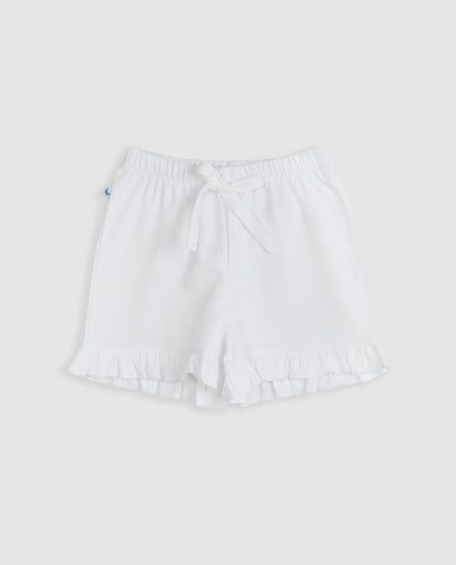 Pijama Kids Volantes Tira Bordada Corto