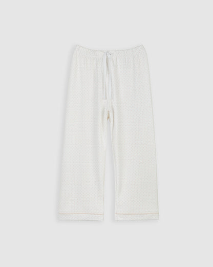 Pyjama chemise à pois roses pour enfants