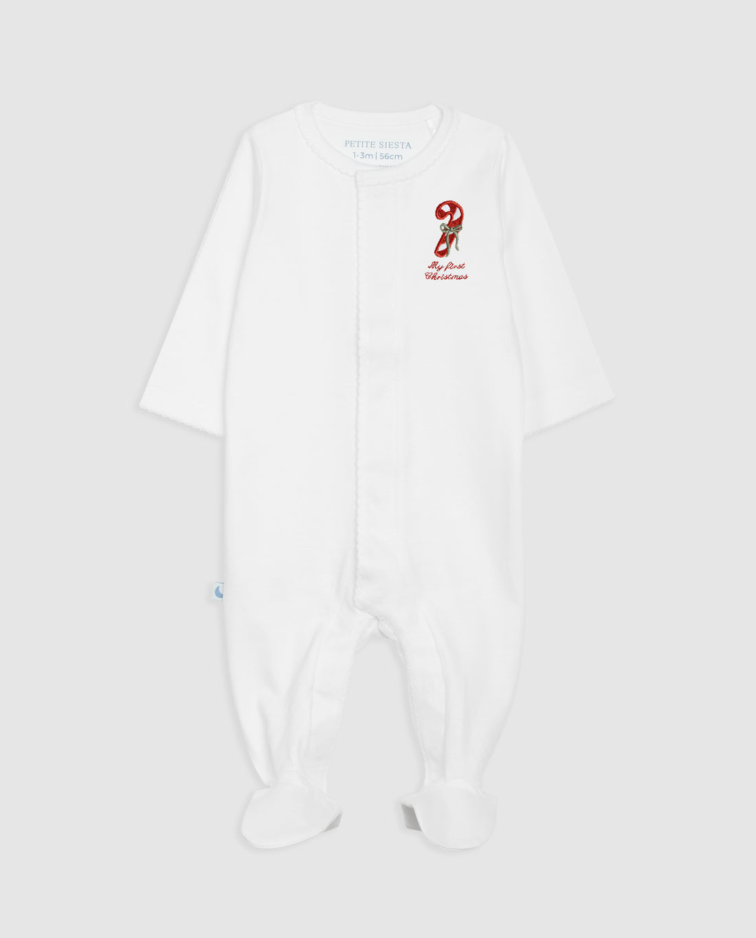 Short White Baby Pajamas
