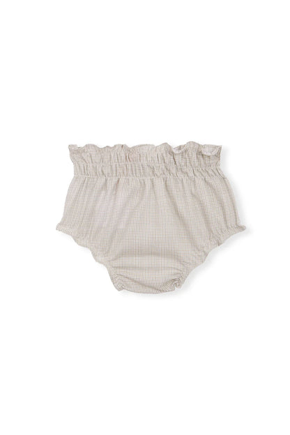 Culotte Vichy beige