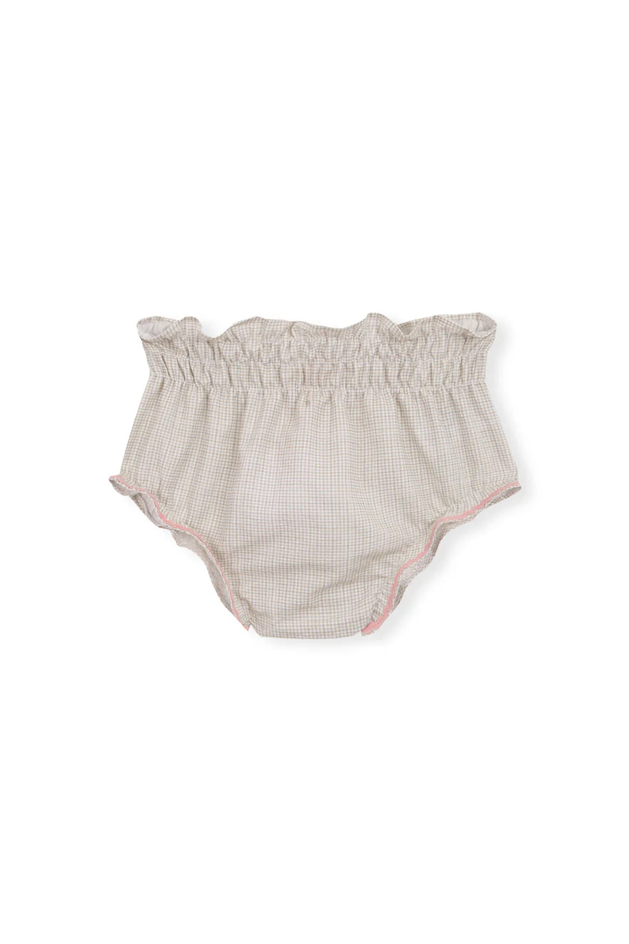 Beige &amp;amp; Pink Vichy Panties