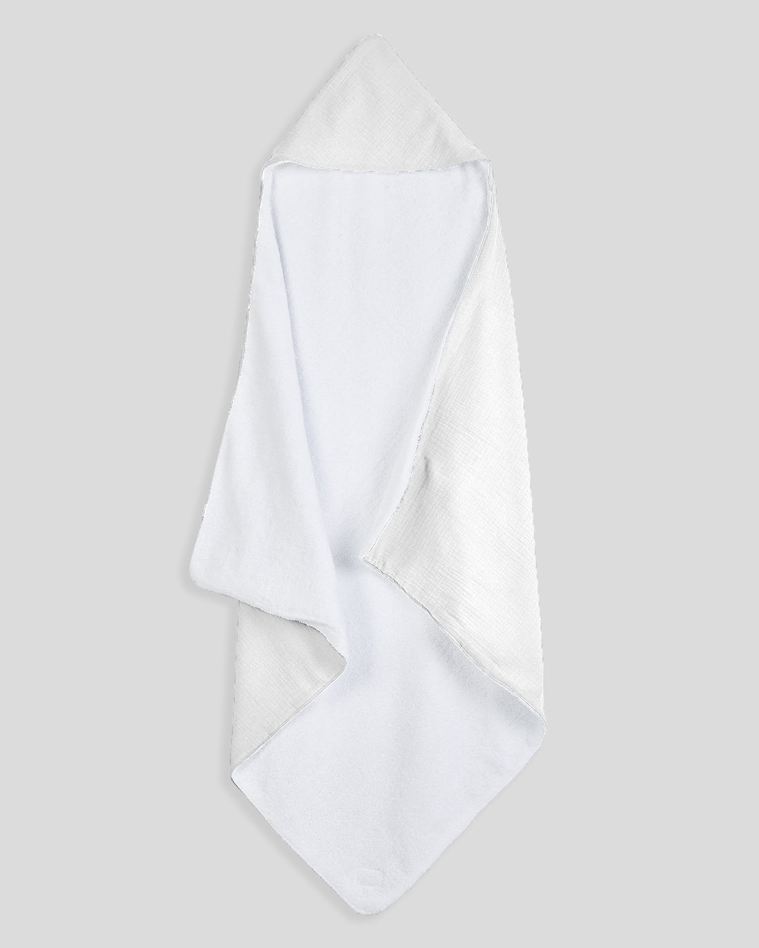White bath cape