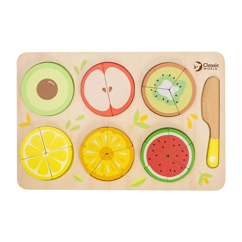 Fractions de fruits 
