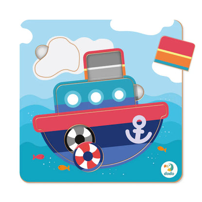 Mini-puzzle de bateau