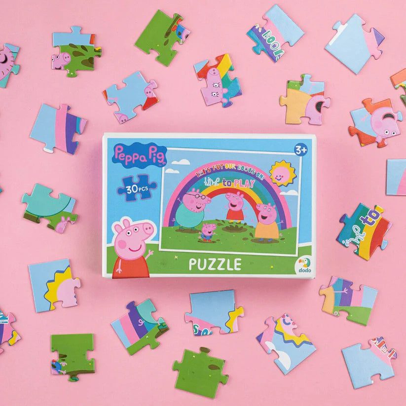 Puzzle arc-en-ciel Peppa Pig (30 pièces)