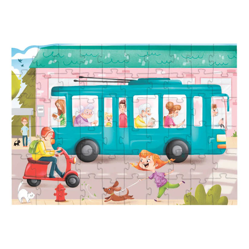 Puzzle Transport Tram