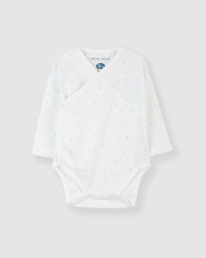 Body Kimono Étoiles Bleues