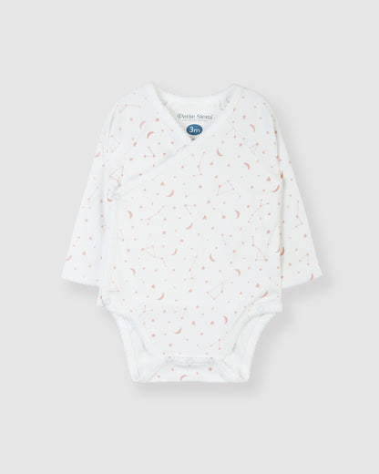 Body kimono étoiles roses