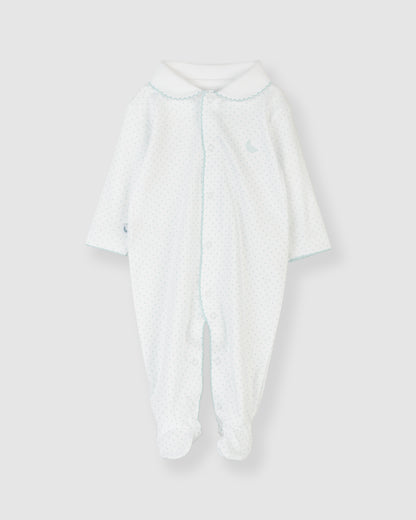 Pijama Bebé Puntos Azules