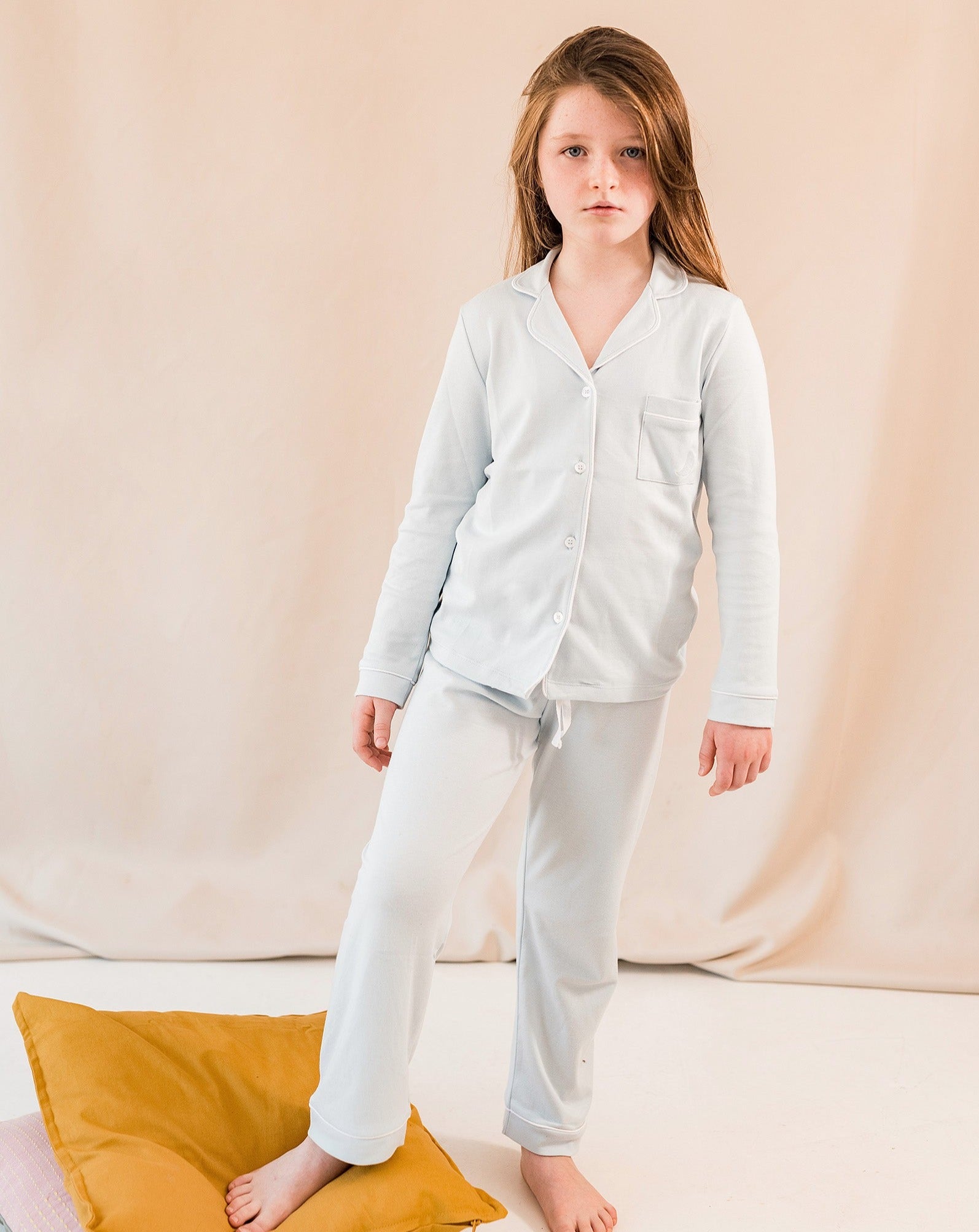 Pijama Kids Camisero Azul