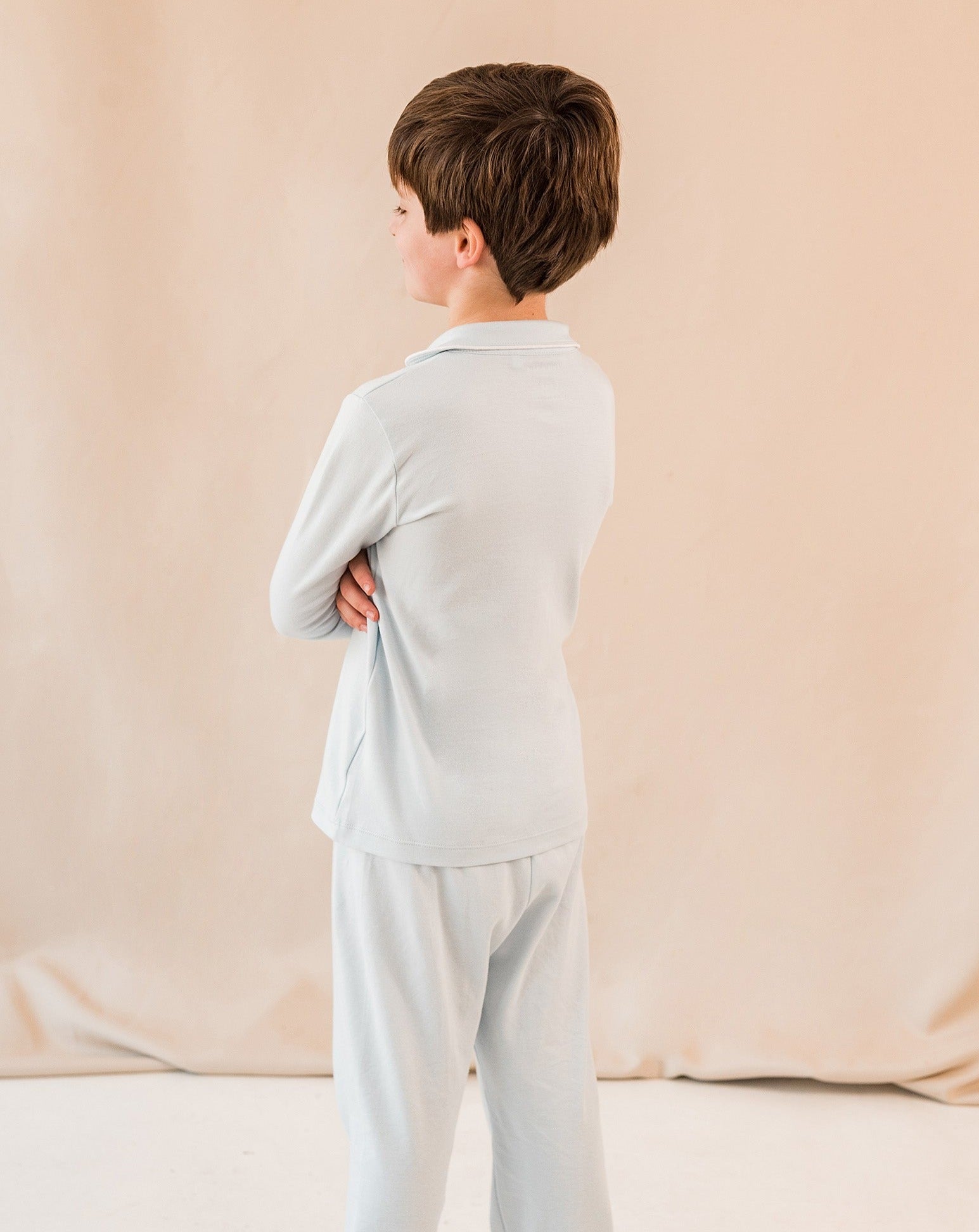 Pijama Kids Camisero Azul