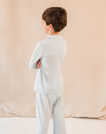 Pijama Kids Camisero Azul