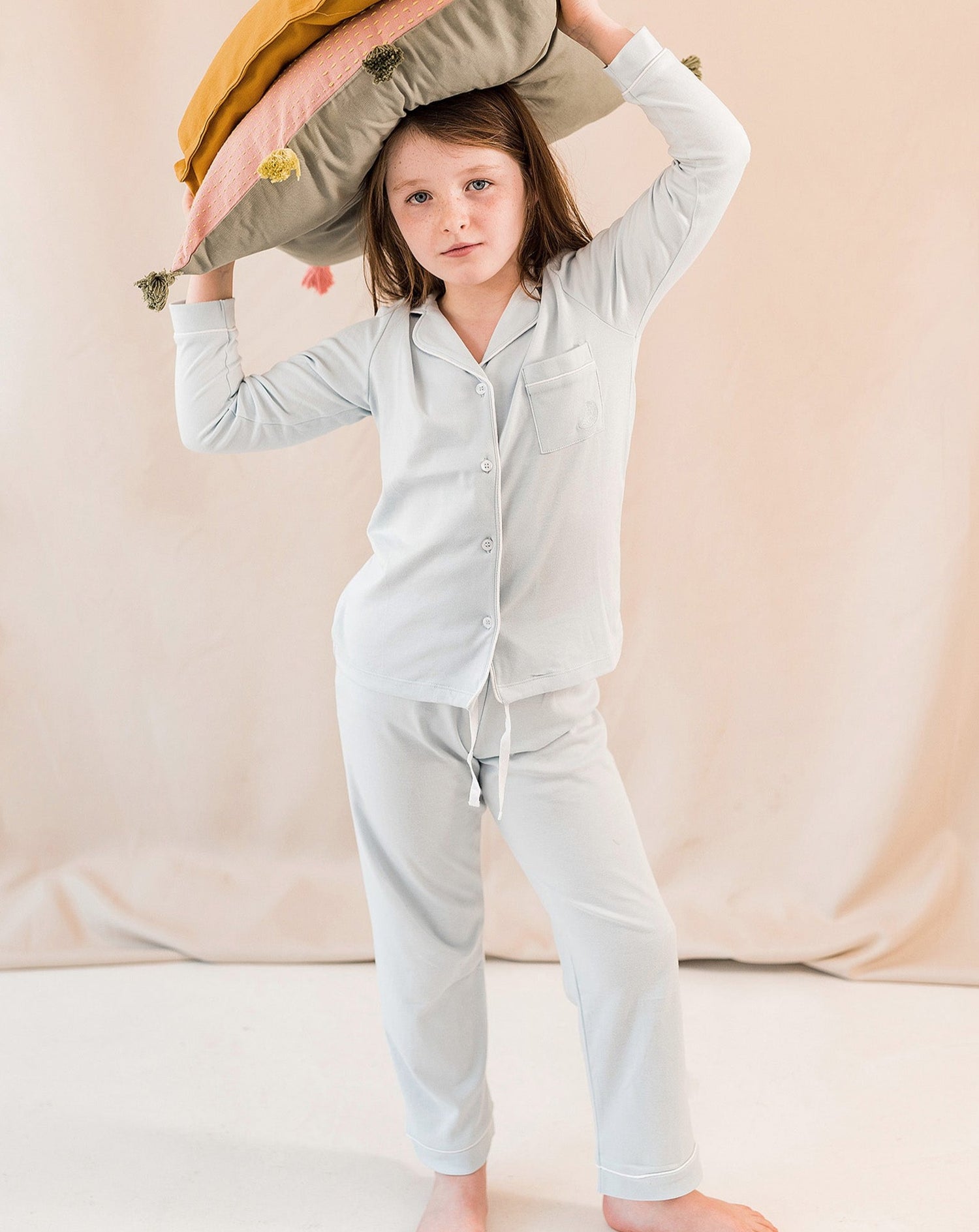 Pijama Kids Camisero Azul